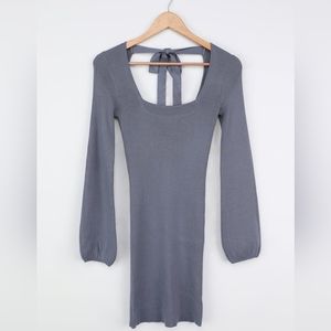 Lulu's Mini Bodycon Sweater Dress